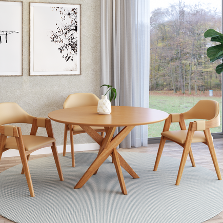 04 cadeira madrid estofada nozes corino caramelo