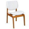 13 cadeira moderna estofada roma nozes
