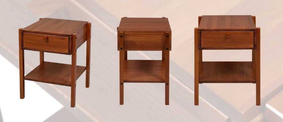 Mesa de Cabeceira Flórida Castanho: Um Toque de Classe no Seu Quarto Mesa de Cabeceira Flórida Castanho: Um Toque de Classe no Seu Quarto