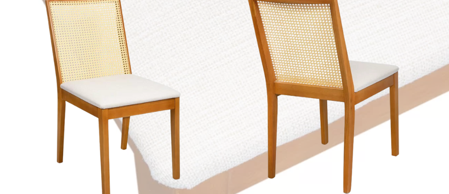 Cadeira Veneza Rattan Natural Nozes: Leveza e Resistência para Seu Espaço Cadeira Veneza Rattan Natural Nozes: Leveza e Resistência para Seu Espaço