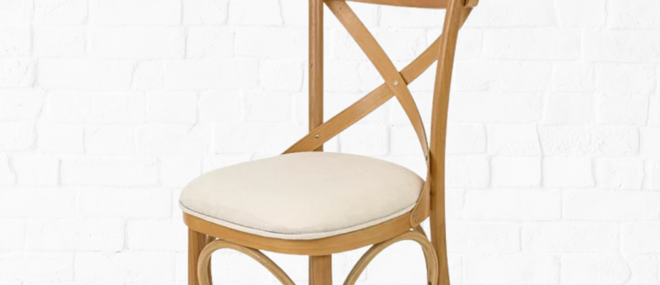 Estofado Cadeira X Texas Off-White: Conforto e Sofisticação na Decoração