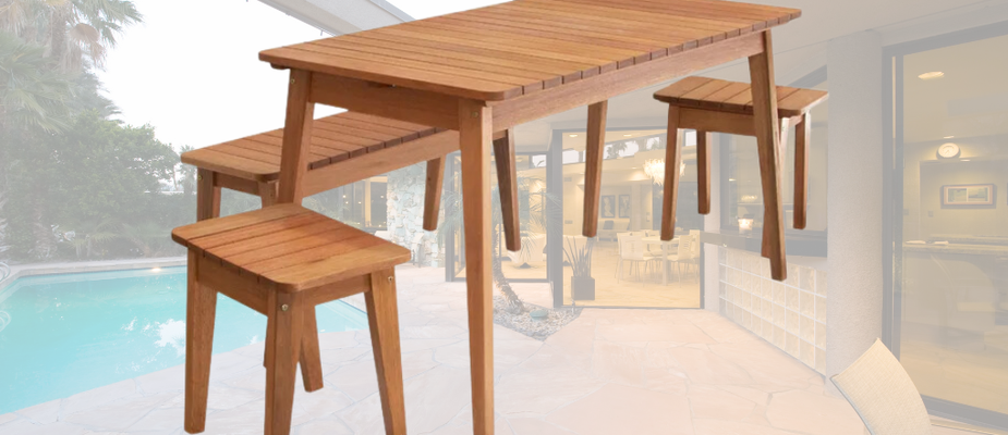 Mesa Santa Monica 6 Lugares: Ideal para Jantares Memoráveis