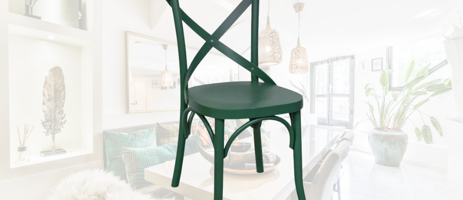 Cadeira X Texas em Verde Musgo: Um Toque de Natureza em Sua Decoração