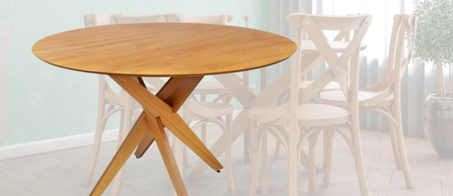 Perfeita para Reuniões: Mesa de Jantar Lisboa para 6 Lugares Perfeita para Reuniões: Mesa de Jantar Lisboa para 6 Lugares