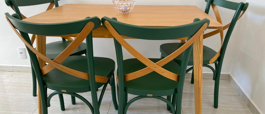 Descubra o Charme e a Elegância do Conjunto de Sala de Jantar com Cadeira X Texas e Mesa Dallas Descubra o Charme e a Elegância do Conjunto de Sala de Jantar com Cadeira X Texas e Mesa Dallas
