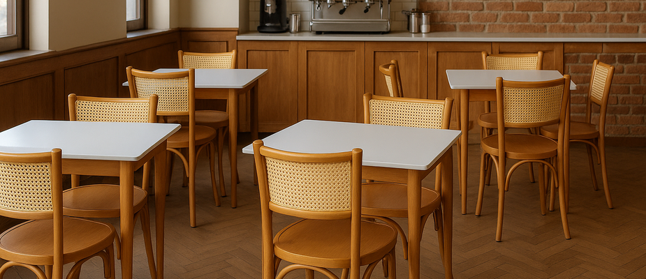 Como Escolher os Móveis Ideais para Restaurantes: Conforto e Estilo que Vendem Mais